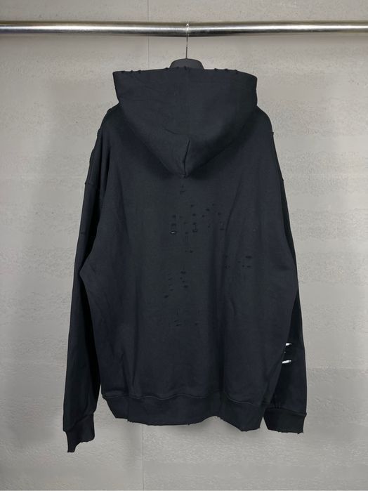 BALENCIAGA рванное оверсайз худи мужское женское унисекс оригинал