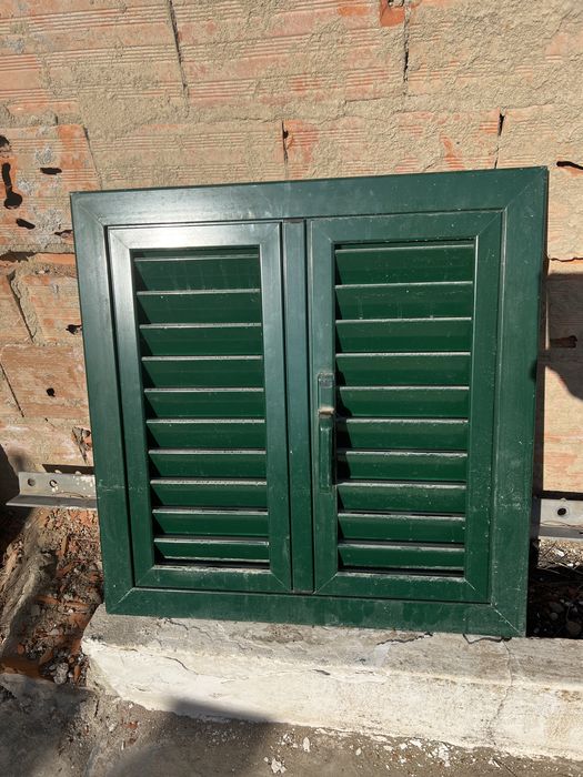 6 Portadas de janelas verde