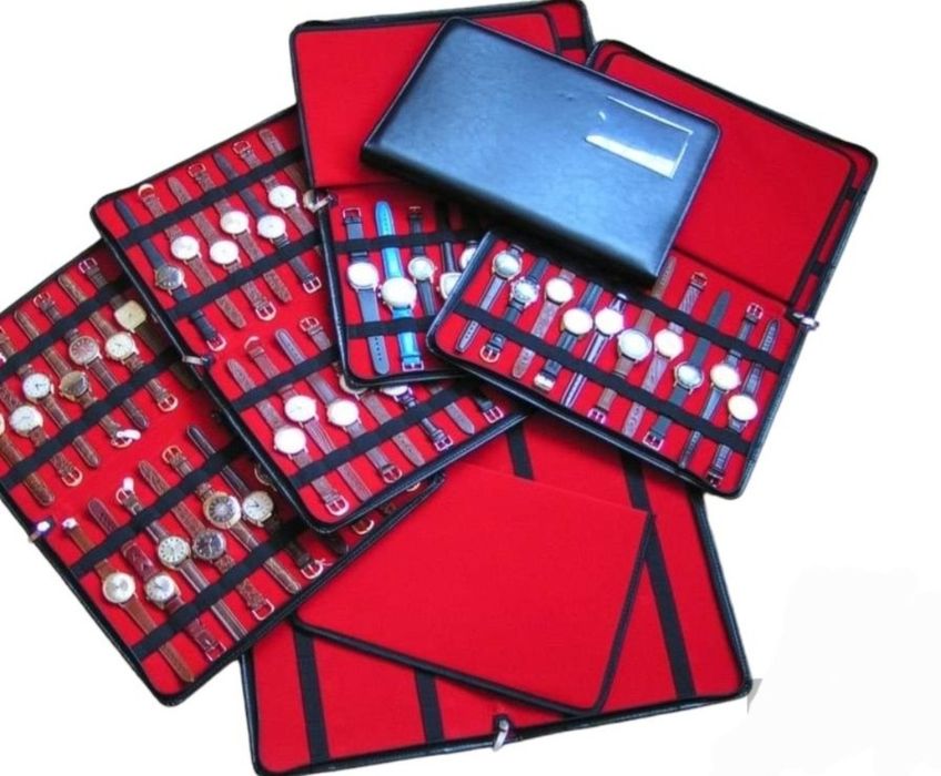 Dwie teczki na zegarki