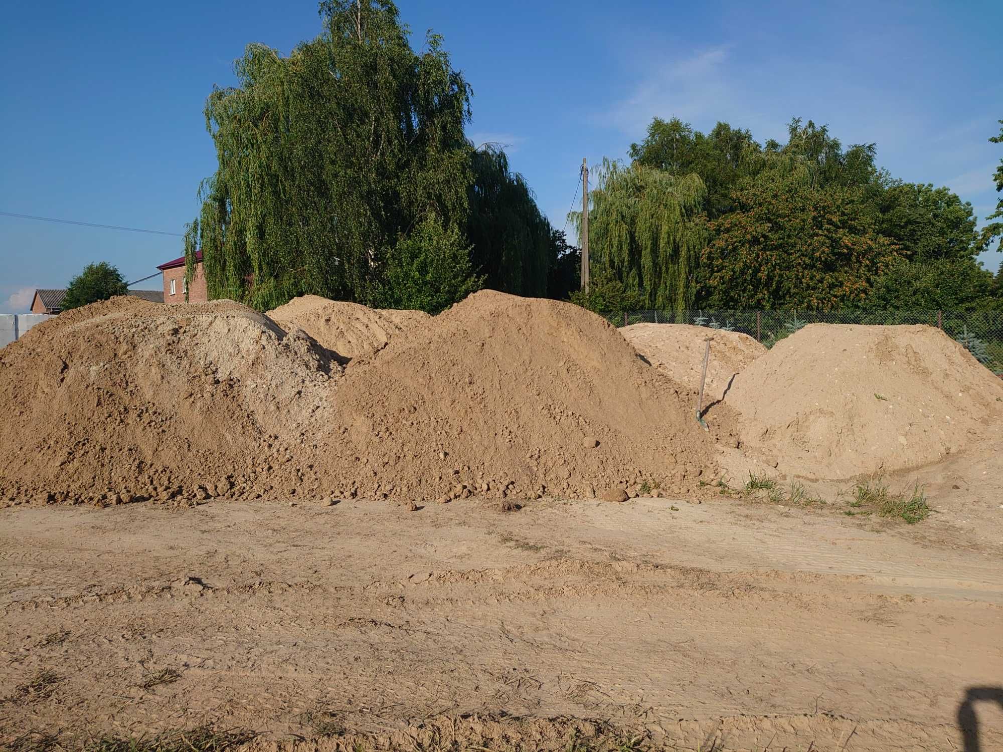 Piach Piasek mixokret siany płukany kruszywo żuzel beton torf wykopy
