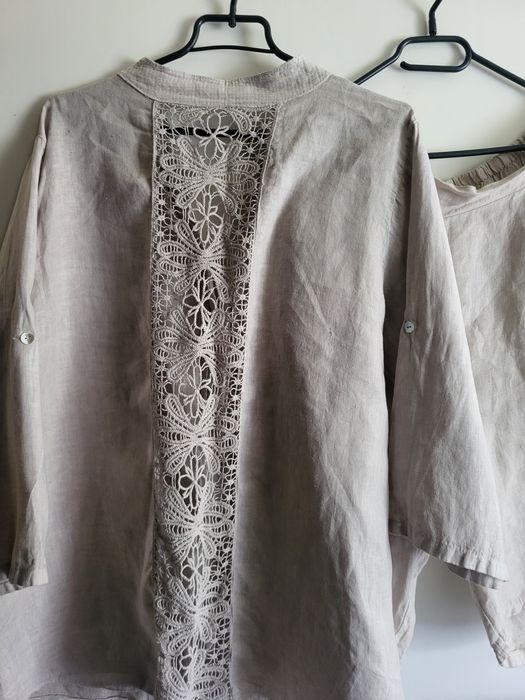 Kompl len spodenki koszula