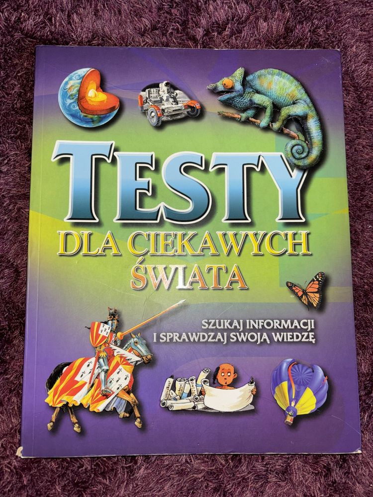 książka "testy dla ciekawych świata"