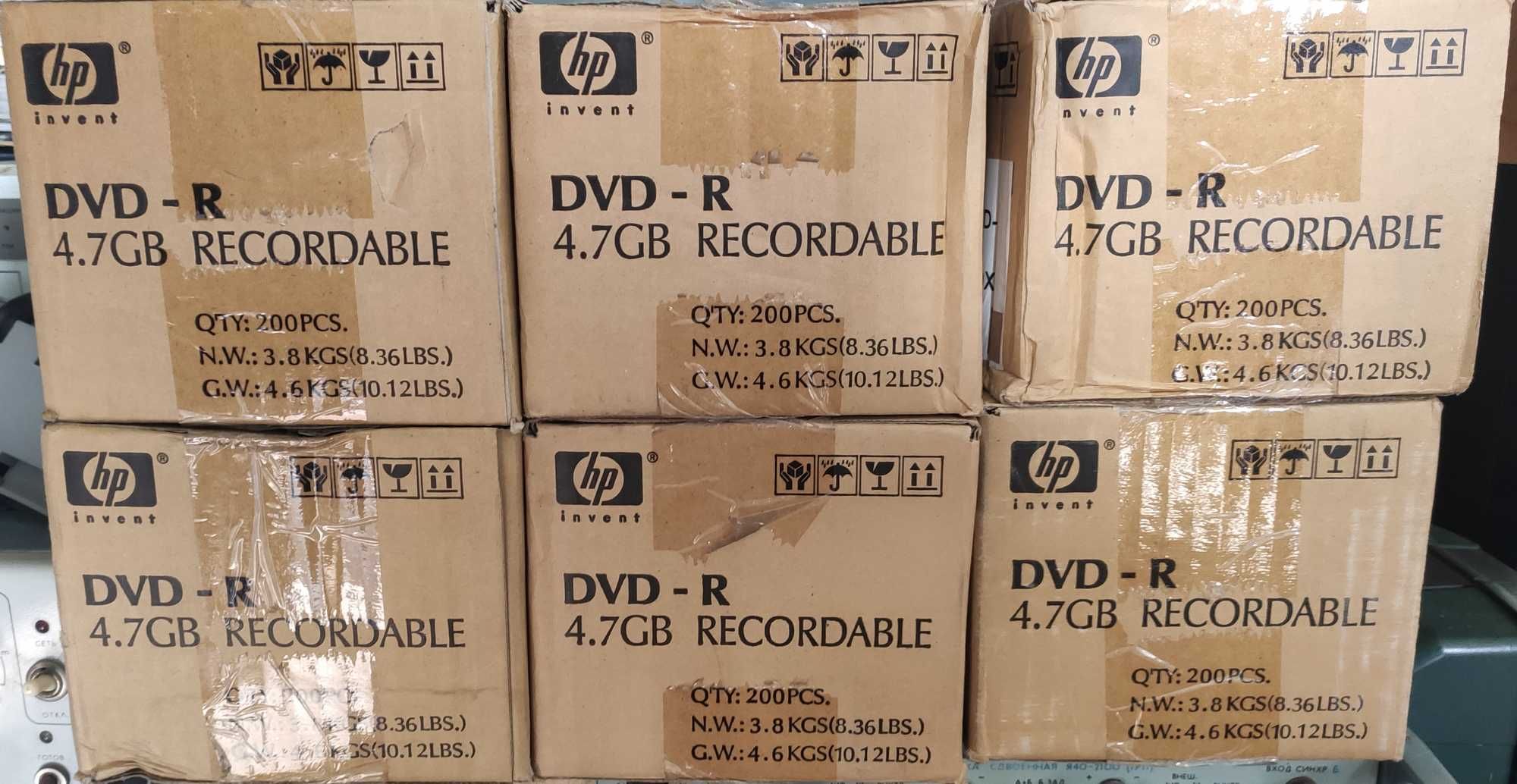 Диски DVD-R 16x Нові упаковка 25 штук