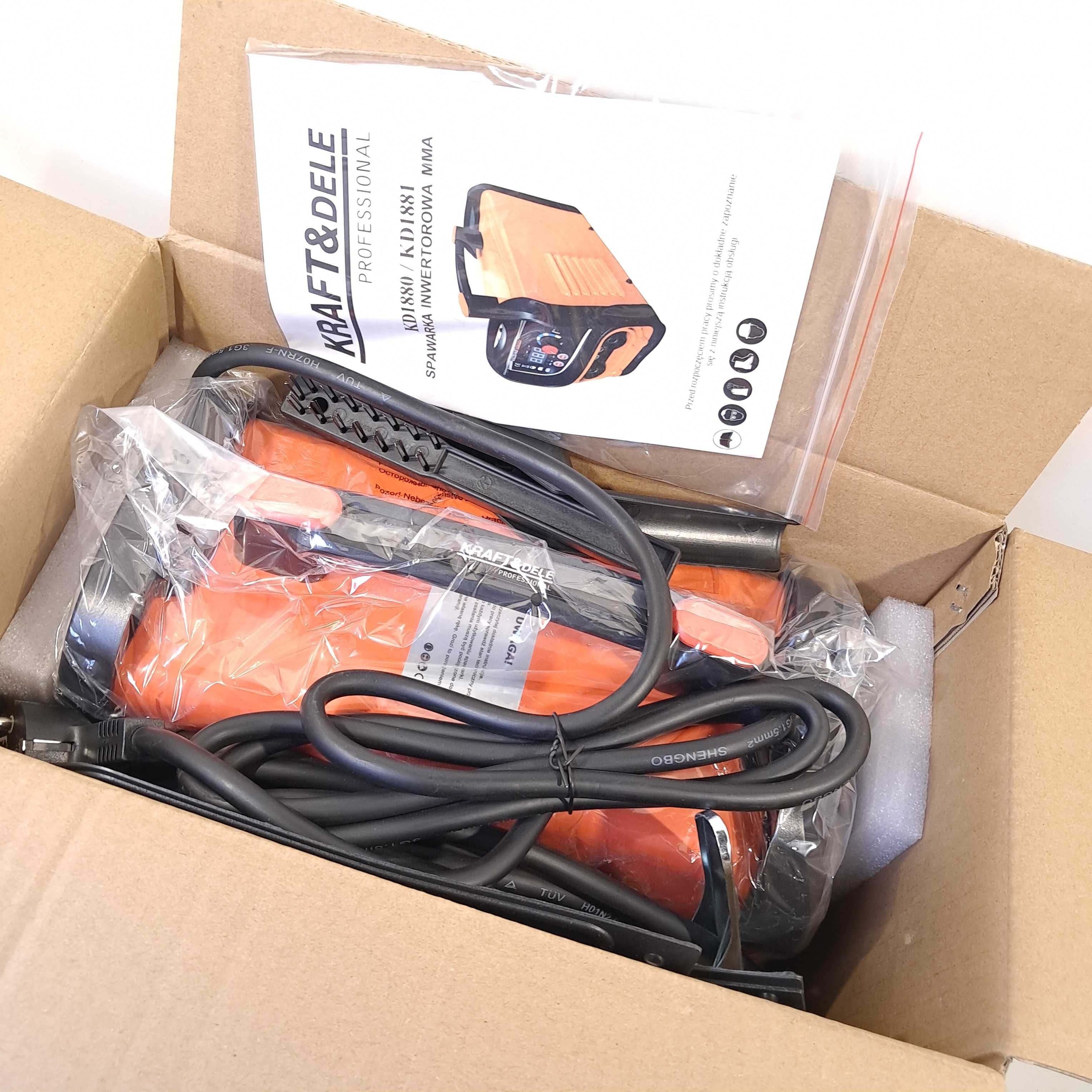 Spawarka nowej generacji MMA / LIFT TIG 350A Inwertorowa mocna! KD1881