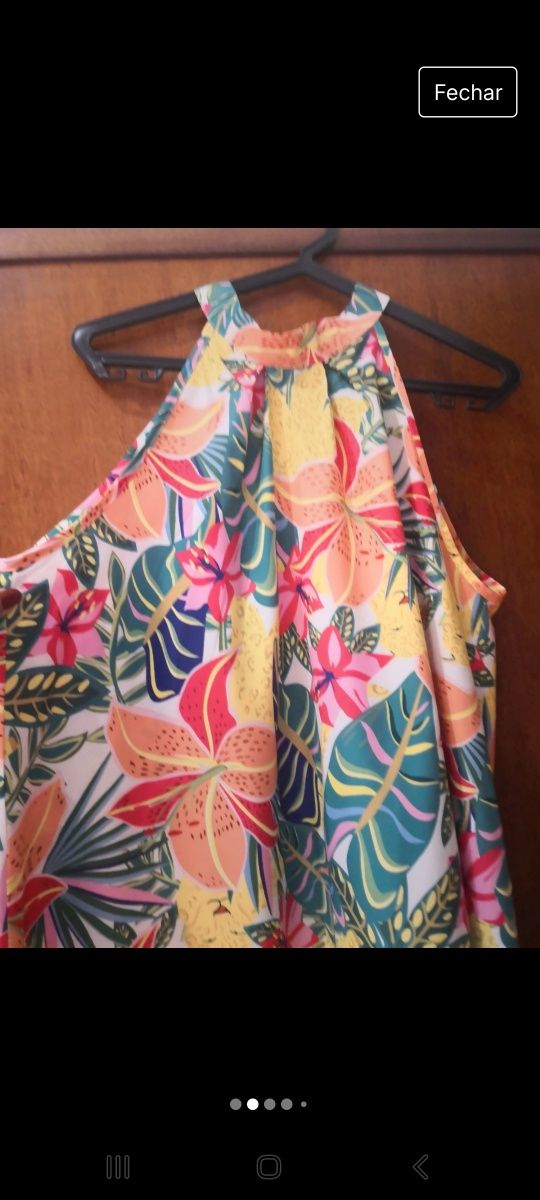 Vestido super fresco