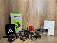 Kamera Sportowa Lamax X9.2 4K Wi-Fi Czarna Pudełko Akcesoria Faktura