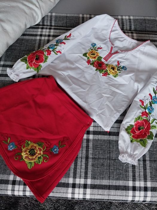 Вишиванка, костюм, юбка для дівчинки