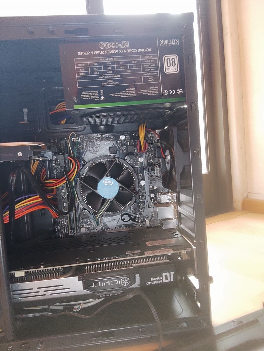 PC completo gaming 1060gtx, i3 8100(3.6ghz)