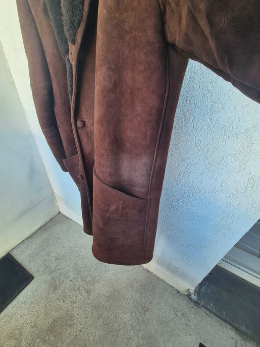 Kożuch naturalny męski