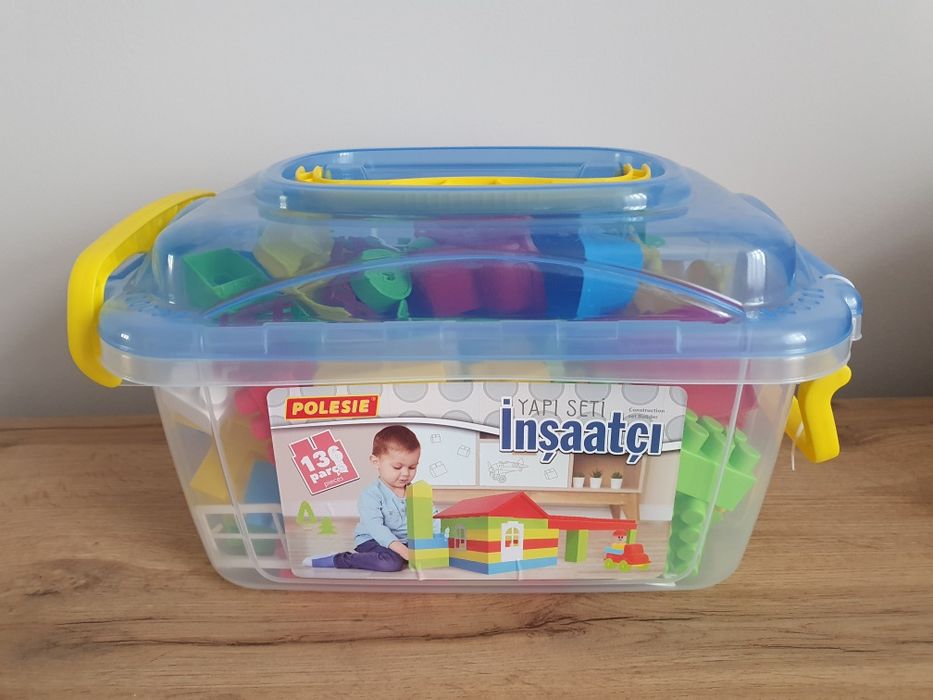 Zestaw klocków 136elementów Wader Polesie