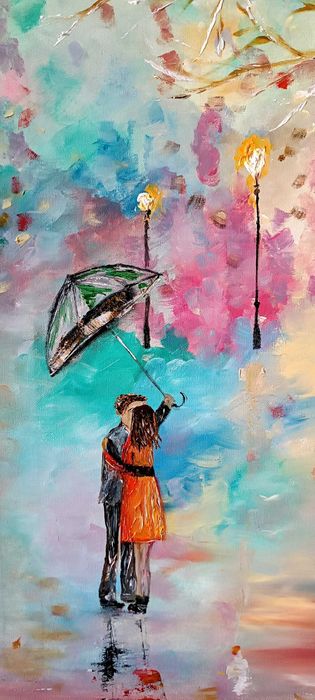 Óleo sobre tela, original