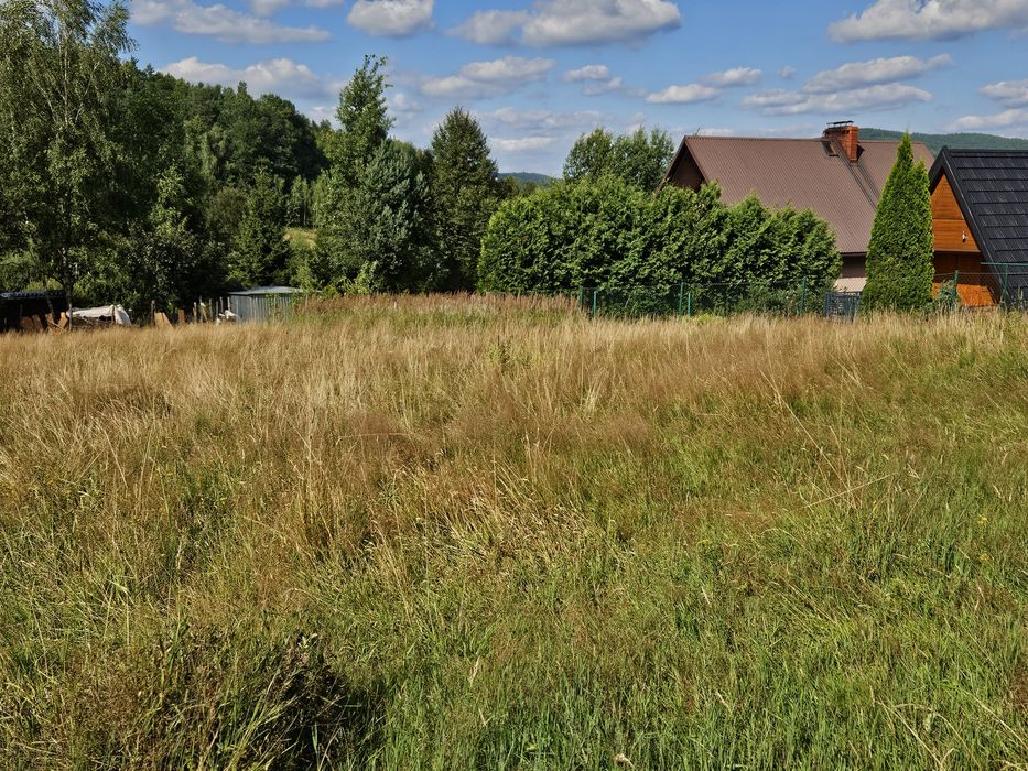 Działka budowlana w Beskidach