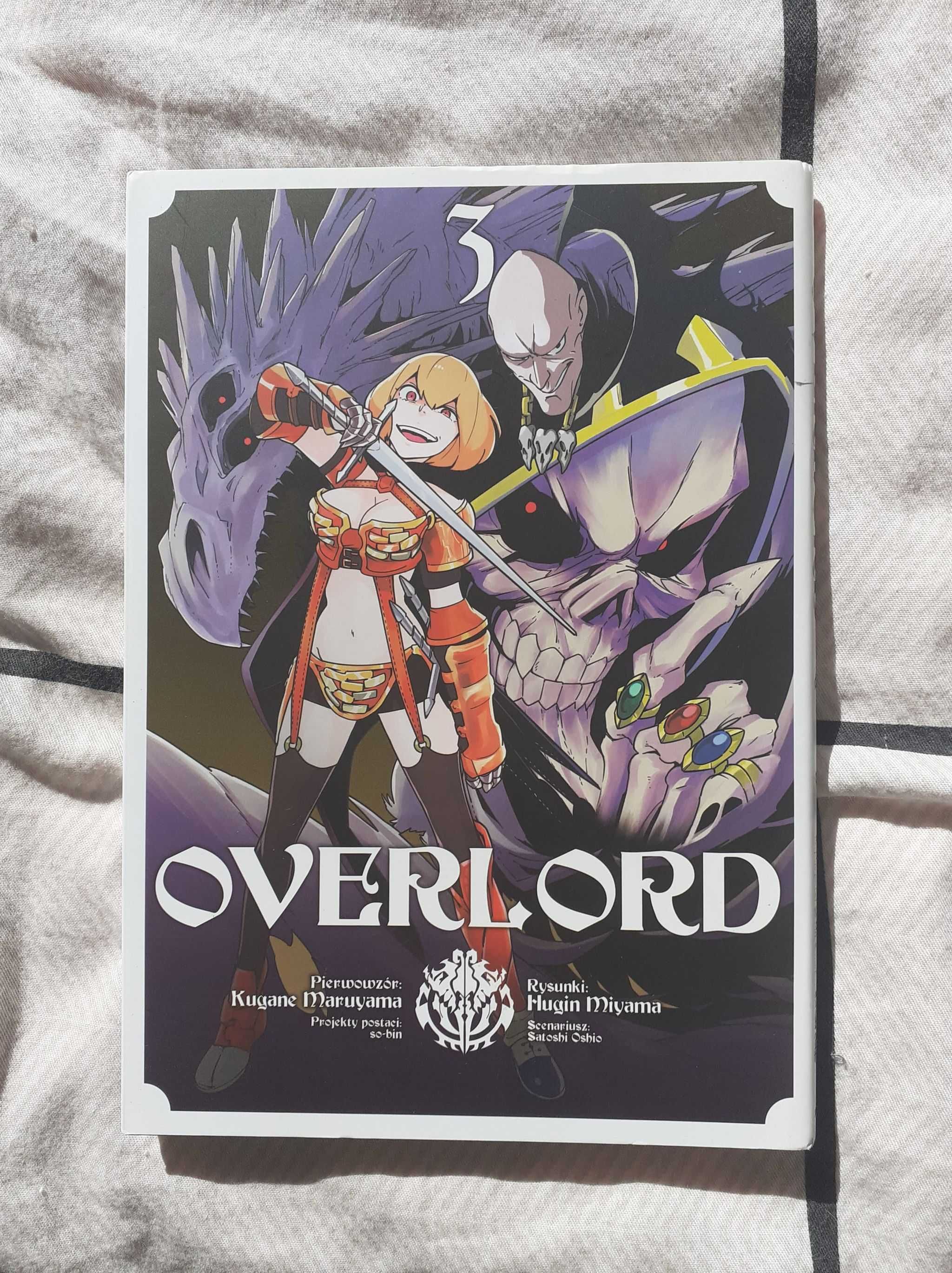 Manga Overlord tomy 1-3