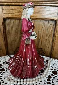 Limitowana COALPORT Kokekcjonerska Porcelana Figurka Moda