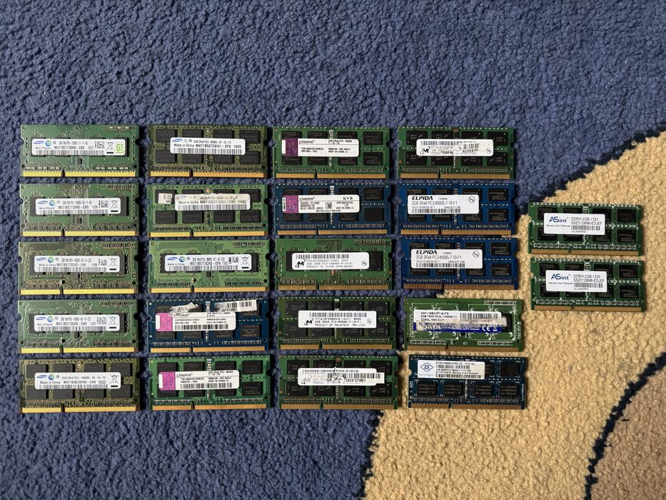 Оперативна память DDR3 (2GB) для ноутбука