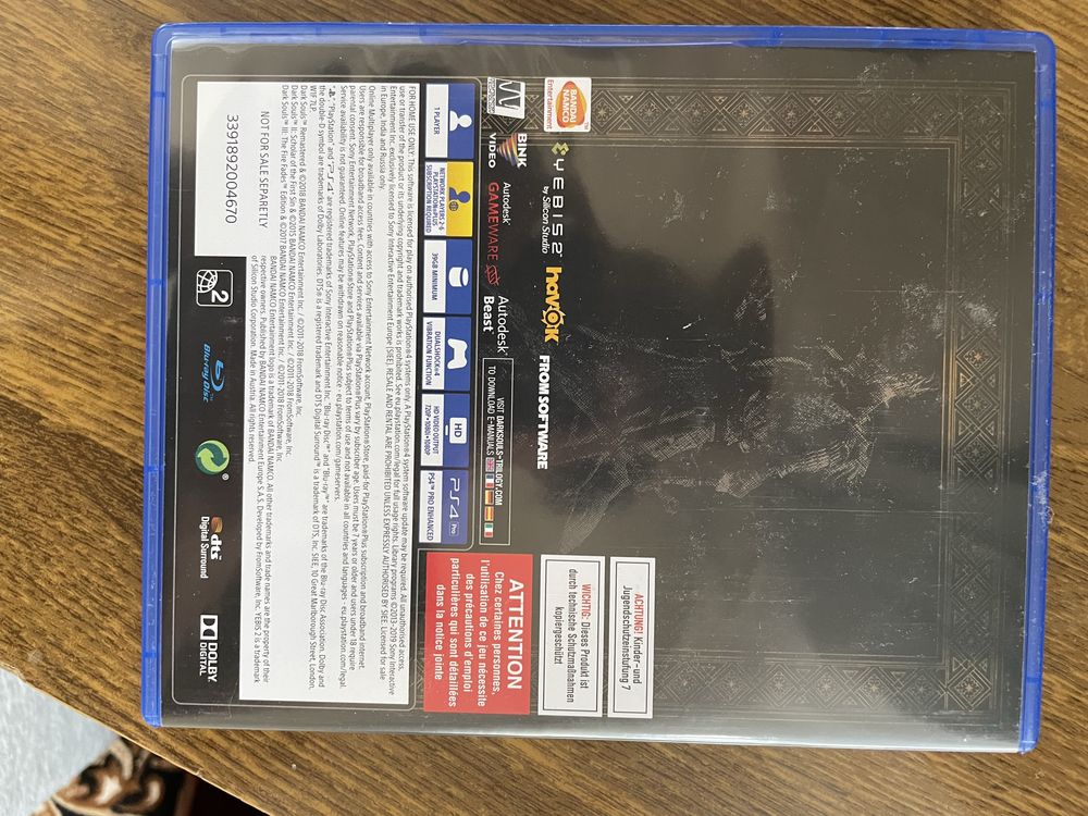 Гра Dark Souls на пс 4