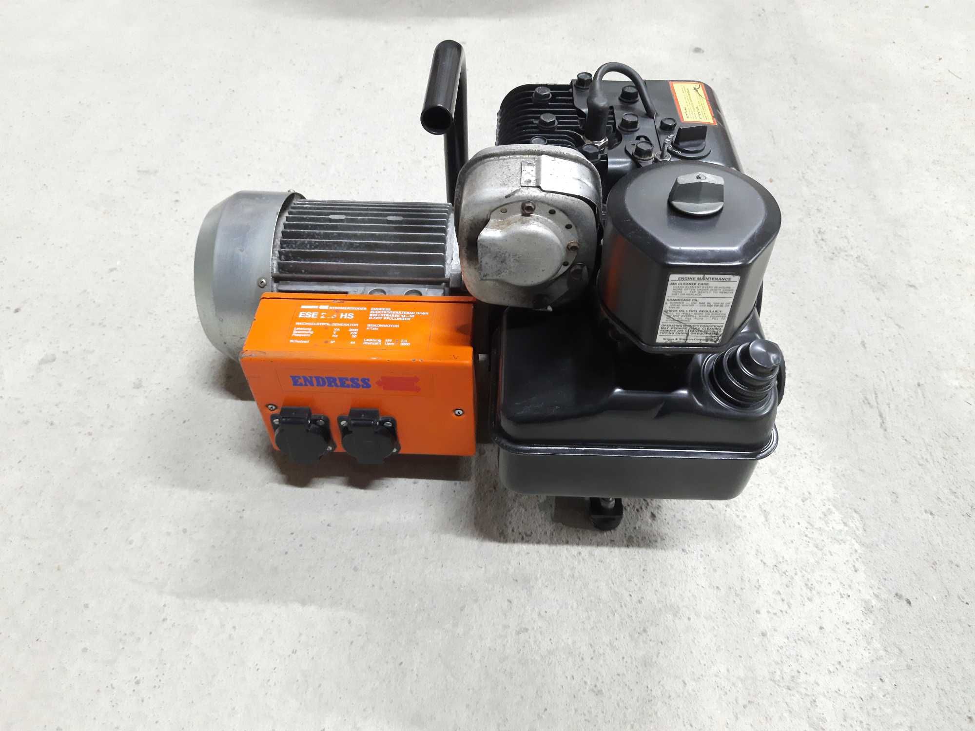 Agregat prądotwórczy 2kW 2000W Endress Briggs Stratton 5km generator