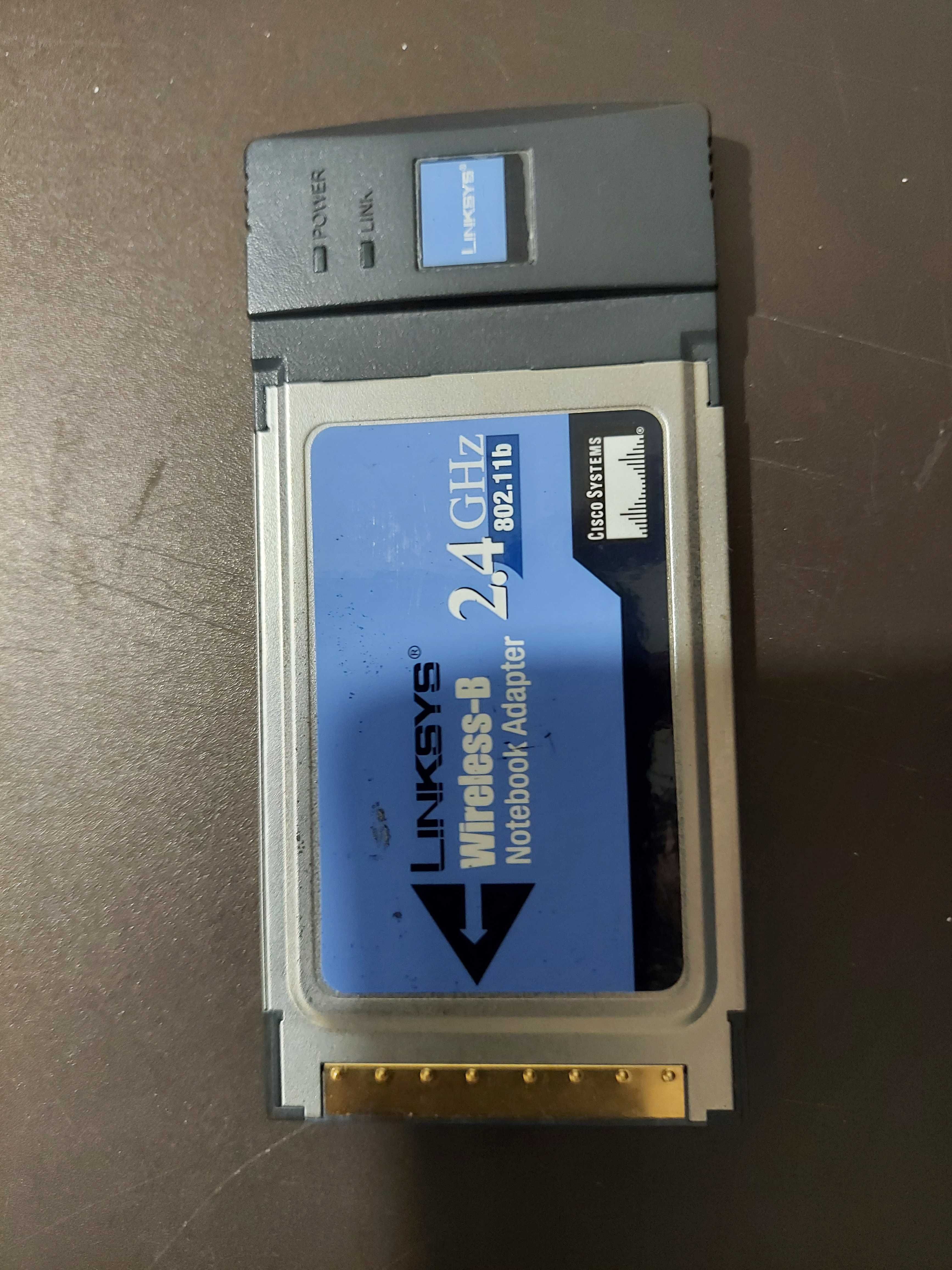 Adaptador Linksys Wifi b PCMCIA