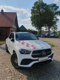 Auto do ślubu, samochód do ślubu. Biały Mercedes GLE 2020 rok !!!