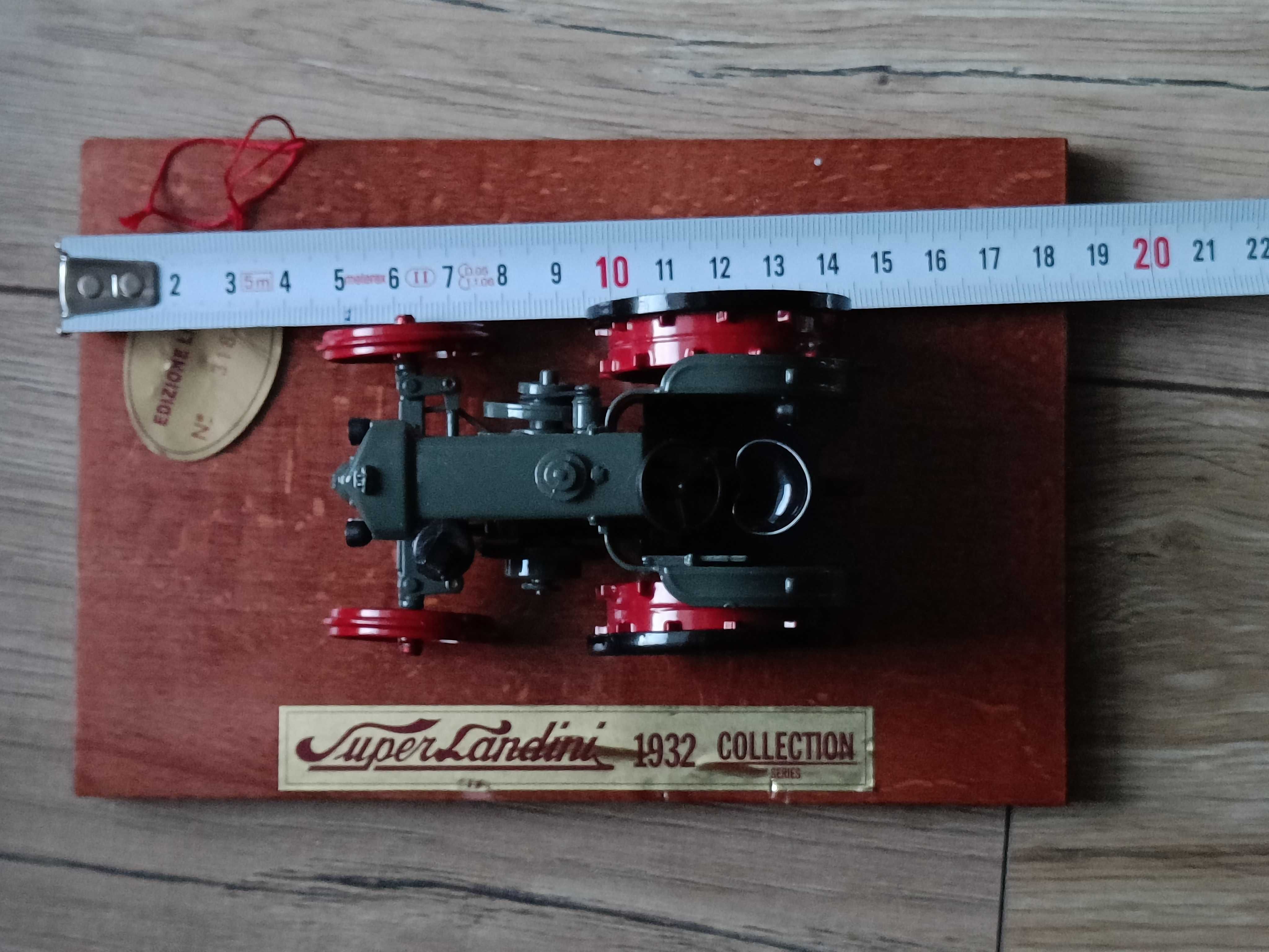 Kolekcjonerski model traktora Super Landini 1932 unikat