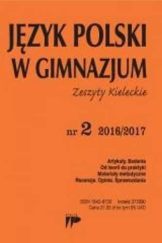 Język Polski w Gimnazjum nr 2 2016/2017 - praca zbiorowa