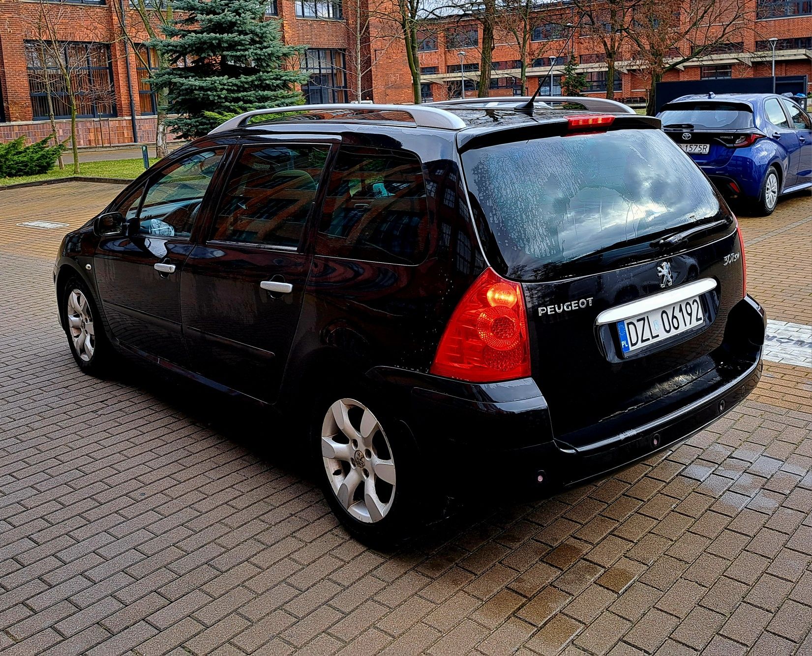 Peugeot 307 1.6 HDI 2008 Rok LIFT 195 Tys Szklany Dach Klimatronik