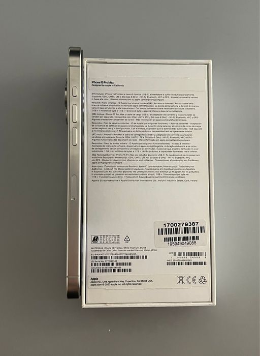 Iphone 15 pro max 512 GB como novo!