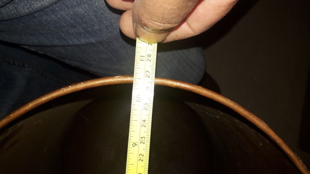 Peças em cobre de  alambique e outras