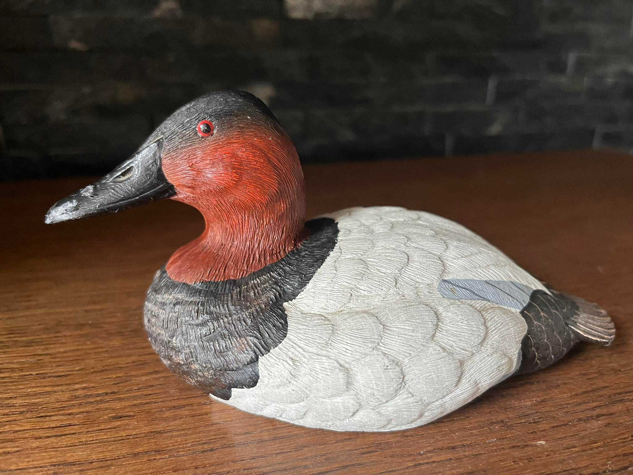 Kaczka drewno  figurka Canvasback Bonded Wood Sculptures