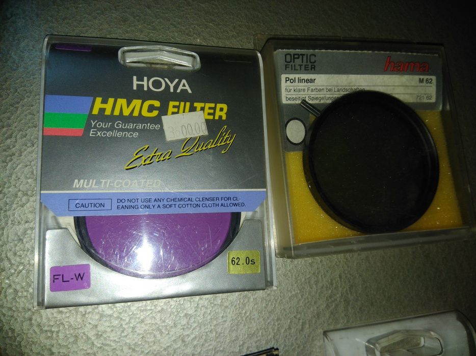 Vários Filtros Ópticos/ máquinas fotográficas (toshiba, cokin, hama, h