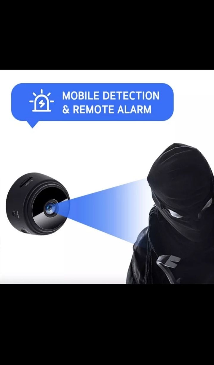 Mini Câmera de Vigilância\ Segurança Wifi HD