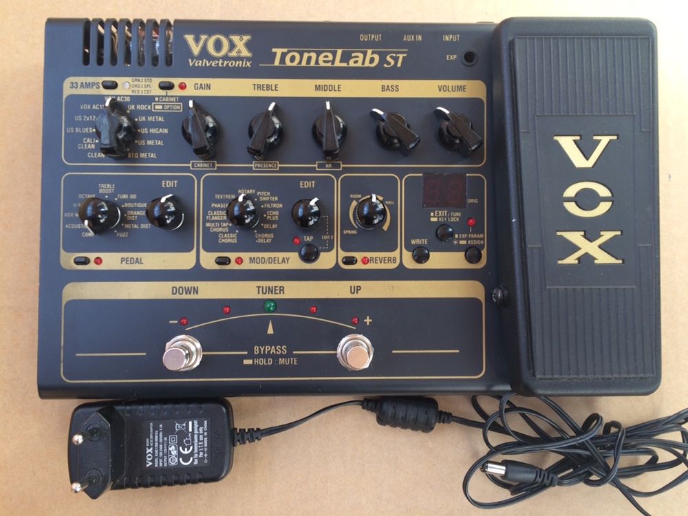 Процессор ламповый VOX Tonelab ST Valvetronix для электрогитар