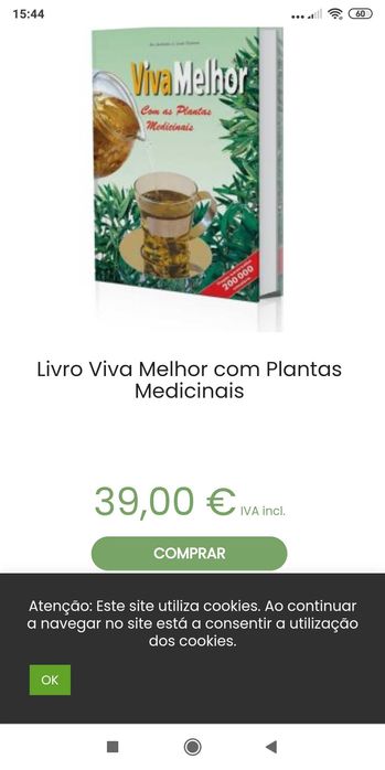 Livro Viva Melhor com as Plantas Medicinais