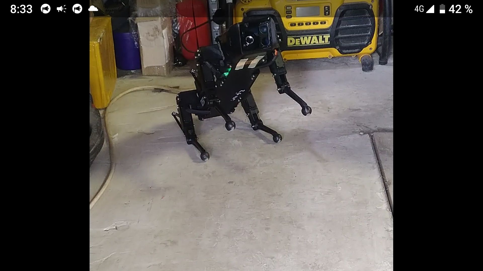 Робот -собака средняя Python