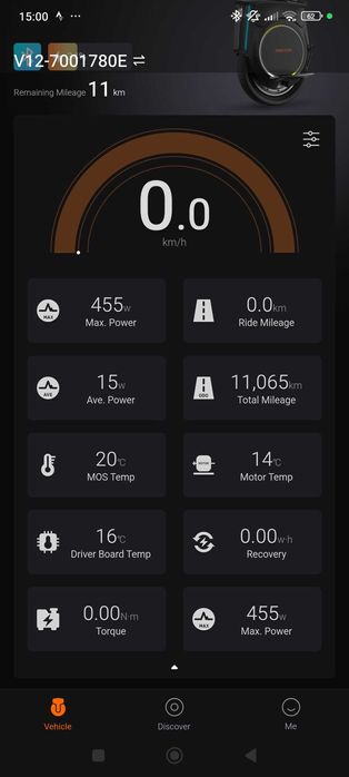 monociclo eletrico inmotion v12