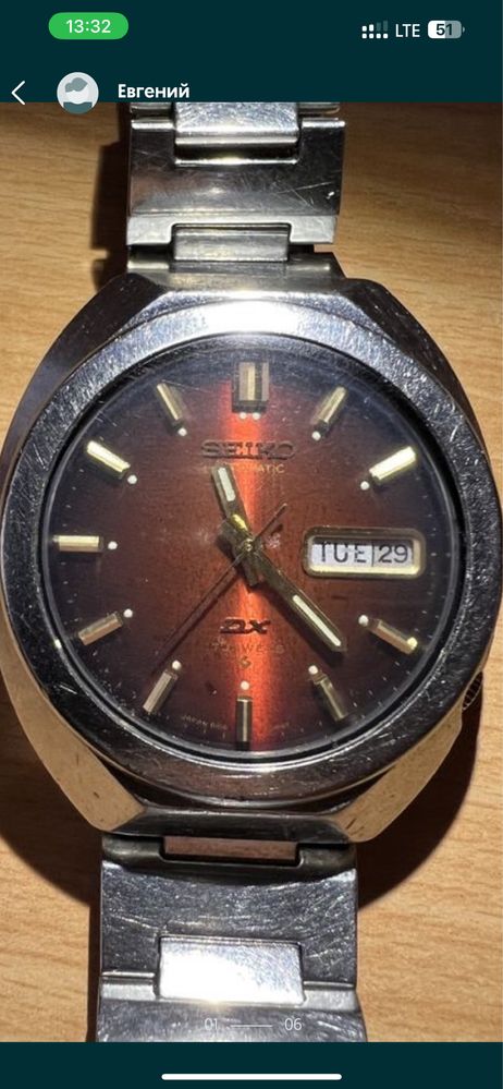 Часы Seiko DX  колекцыонные 1968г