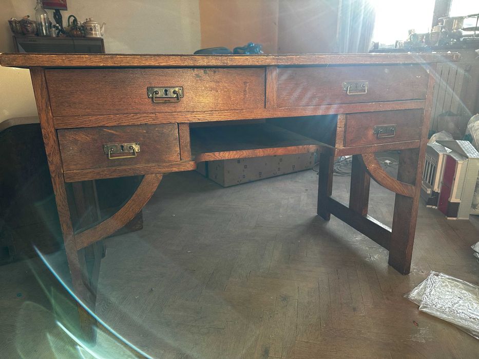 Dębowe biurko - ANTYK!!! Do renowacji