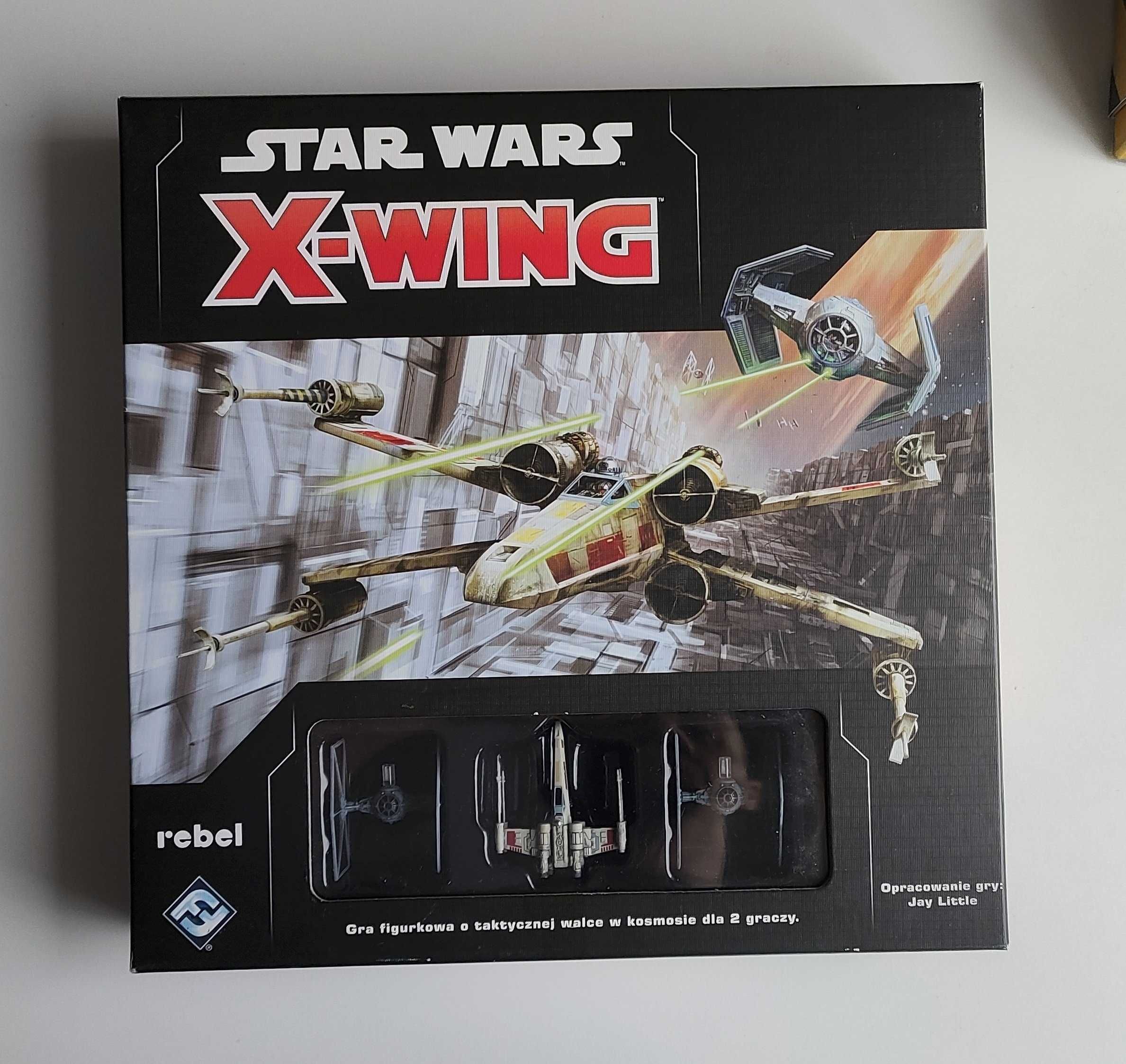 X-Wing Zestaw Startowy + 2 dodatki (adv. TIE + Y-Wing BTL-A4)
