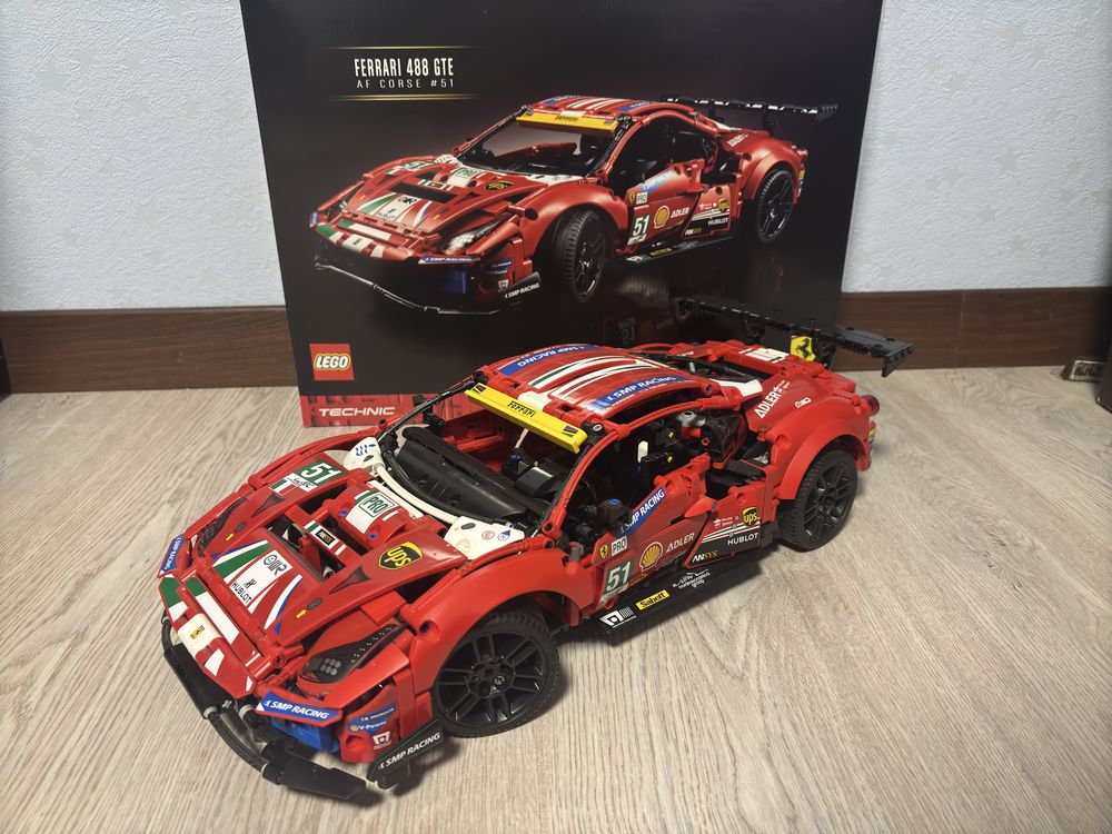 Lego Technic Ferrari 488GTE [42125]