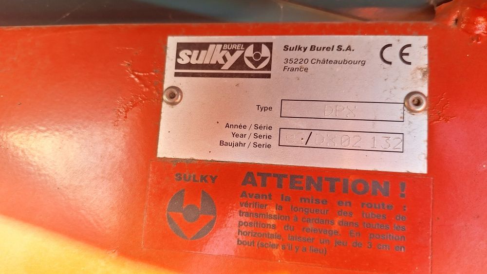 Rozsiewacz nawozów sulky dpx burel amazone zam 1501