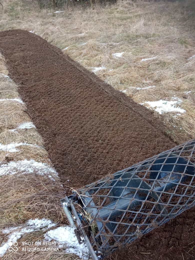 Glebogryzarka separacyjna trawnik nawadnianie
