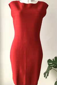 Sukienka wizytowa czerwona