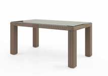 Stół Ogrodowy RAPALLO 160cm Royal Piaskowy - wyprzedaż ekspozycji