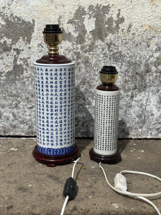 Candeeiros de cerâmica chineses