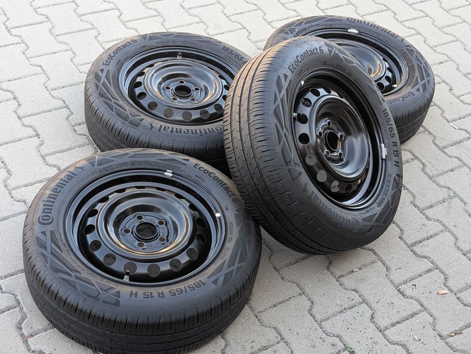 4x KOŁA Lato TOYOTA Yaris IV 185/65 r15 5x110 ET40 DEMO CZUJNIKI TPMS