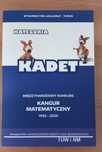 Miefzynarodowy konkurs kangur matematyczny kategoria kadet zadania