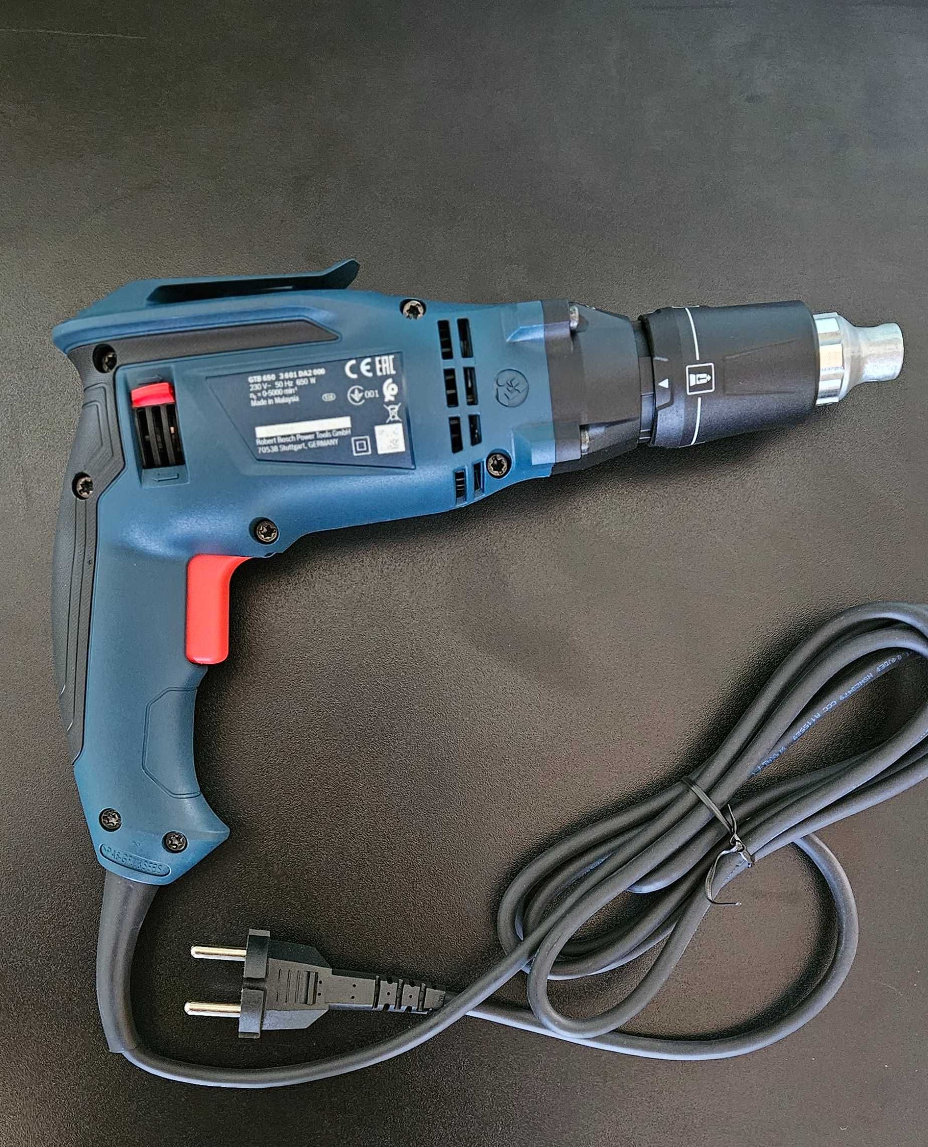 Шуруповерт для гіпсокартону Bosch Professional GTB 650