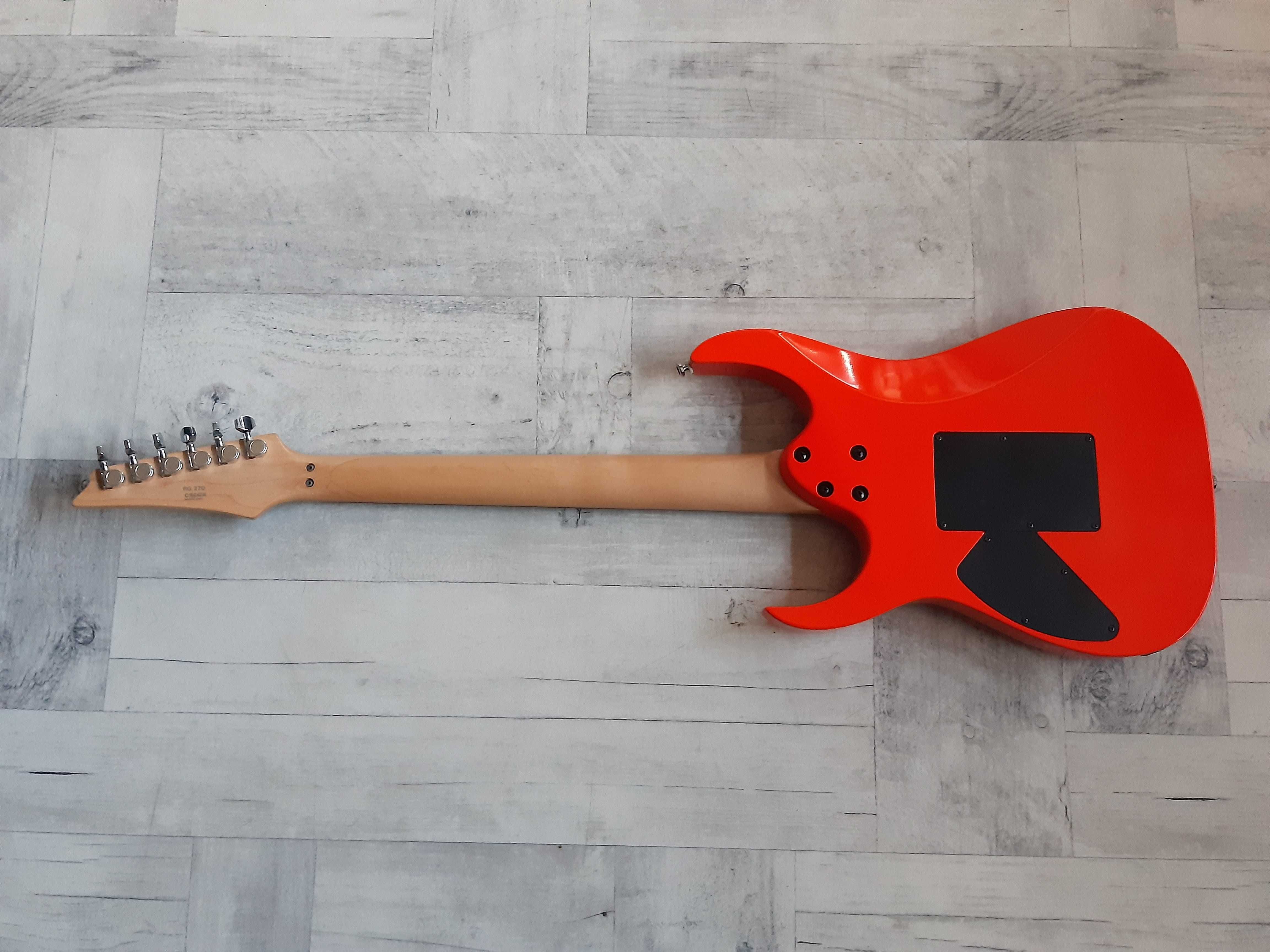 Gitara Ibanez RG 270 Red Orange Neon -Korea 1999r- wysyłka lub zamiana