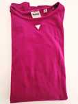 Malinowa bawelniana sukienka Guess s