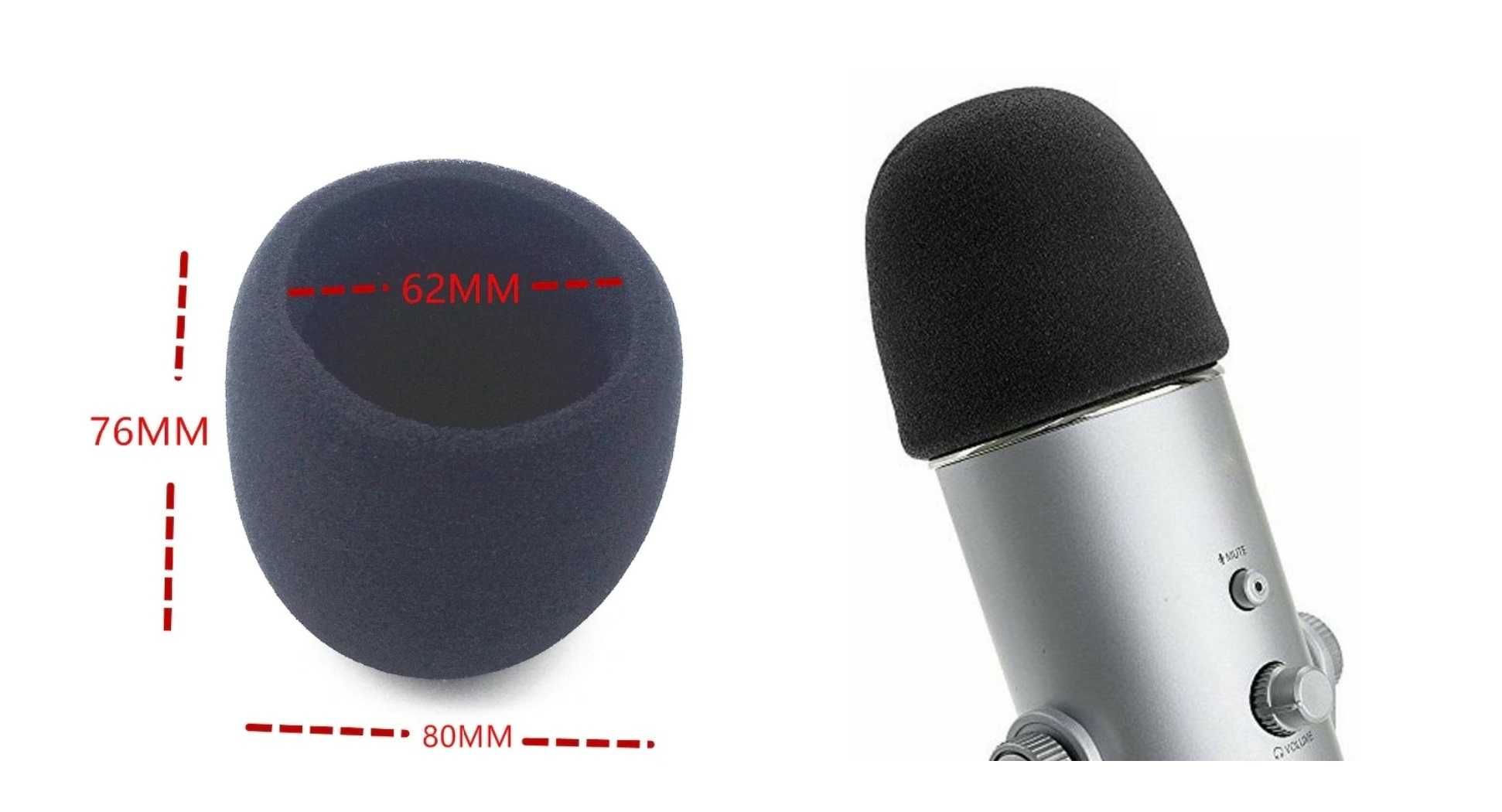 Ветрозащита HyperX Solo Razer Seiren X Fifine K669 K670 K680 Blue Yeti